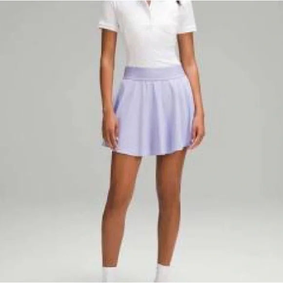 Lululemon women's tennis revival skort built in shorts lavender size 6 - Picture 2 of 11